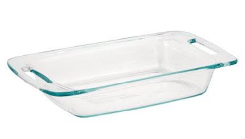 Pyrex 1085781 Easy Grab Oblong Dish, 2 Quart