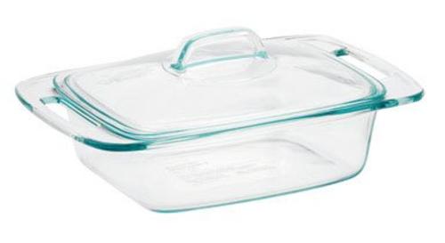 Pyrex 1085801 Easy Grab Covered Casserole, 2 Quart