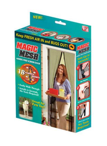 Magic Mesh MM011124 Hands-Free Screen Door