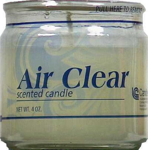 Candle Lite 2445900 Air Clear Scented Candle,4 Oz.