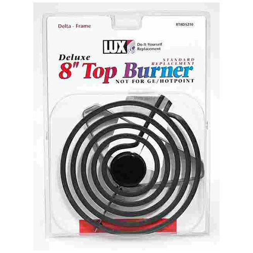 Lux RT8D-5210 Replacement Plug-In Top Burner, 8", 2100 W