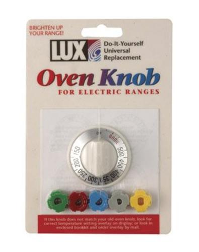 Lux CPR-400 Replacement Electric Oven Knob, White