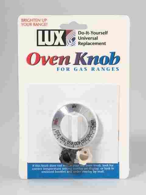 Lux CPR-406 Replacement Gas Oven Knob, White