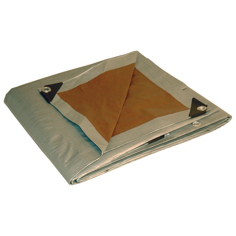 Foremost Tarp 21824 Dry Top Heavy Duty Reversible Tarp, 18 Feet x 24 Feet