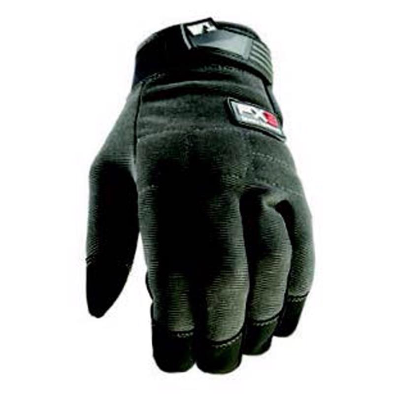 Wells Lamont 7850XL Men's Indoor/Outdoor FX3 Work Gloves, Black/Gray