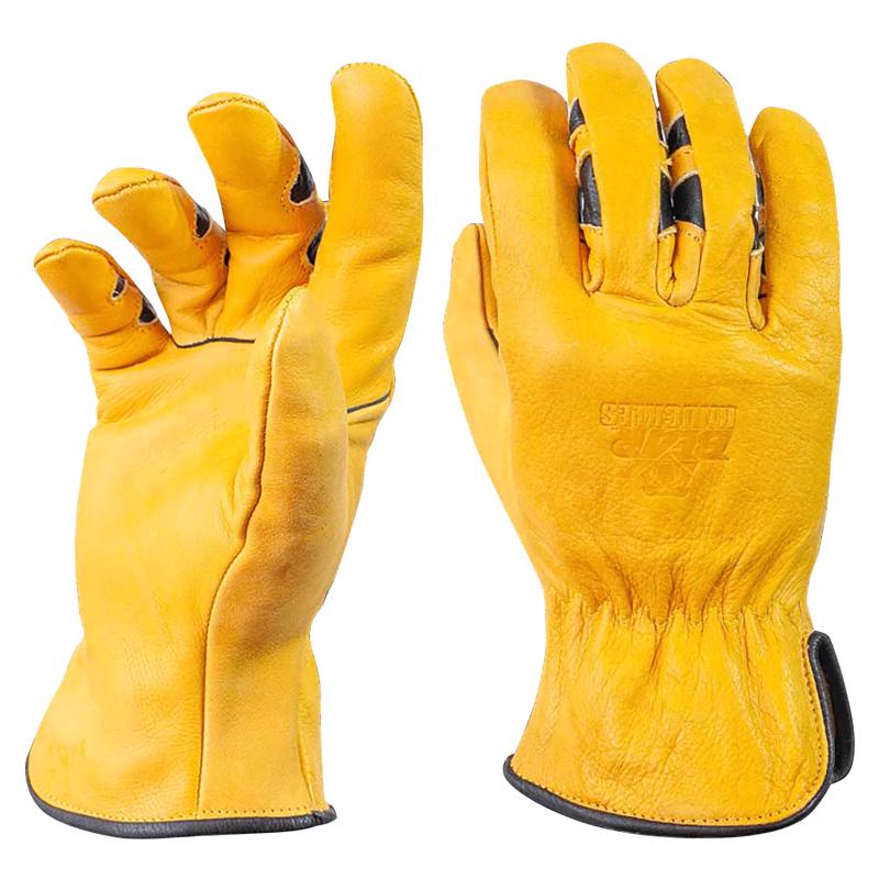 Bear Knuckles D351-L Unisex Driver Gloves, Yellow, Large