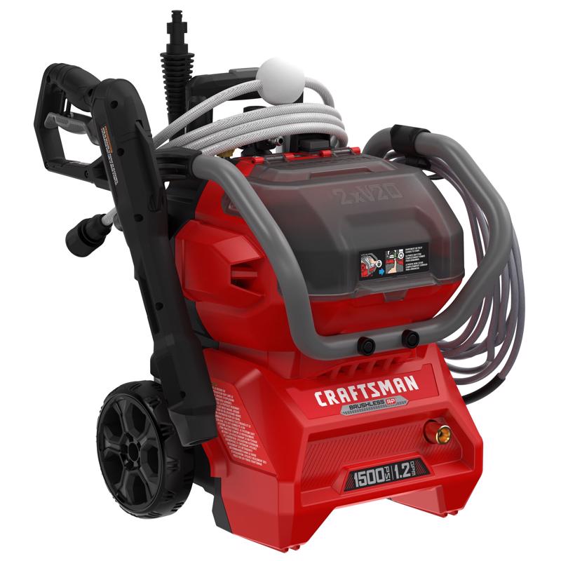 Craftsman CMCPW1500N2 V20 Pressure Washer, 1500 PSI