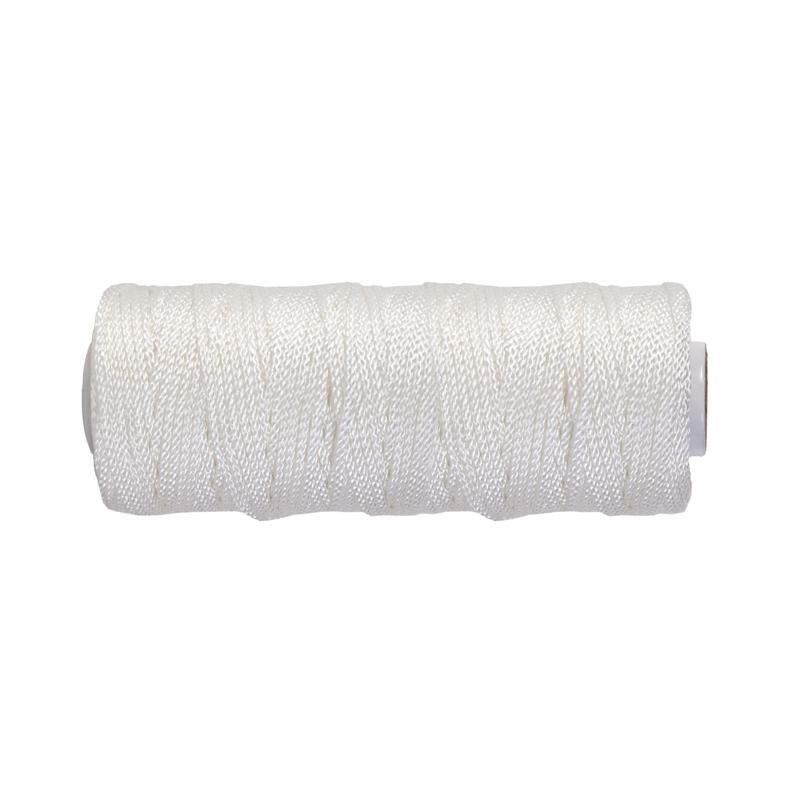 Koch 5341813 Diamond Braided Mason Line, White, 250 Feet