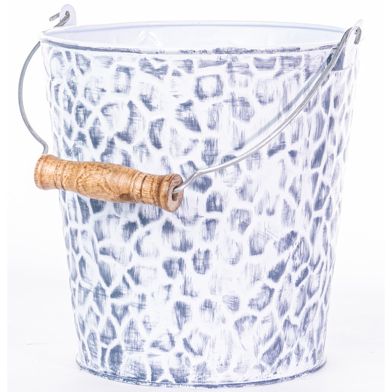 Robert Allen MPT02631 Meridian Round Planter, 4 Inch