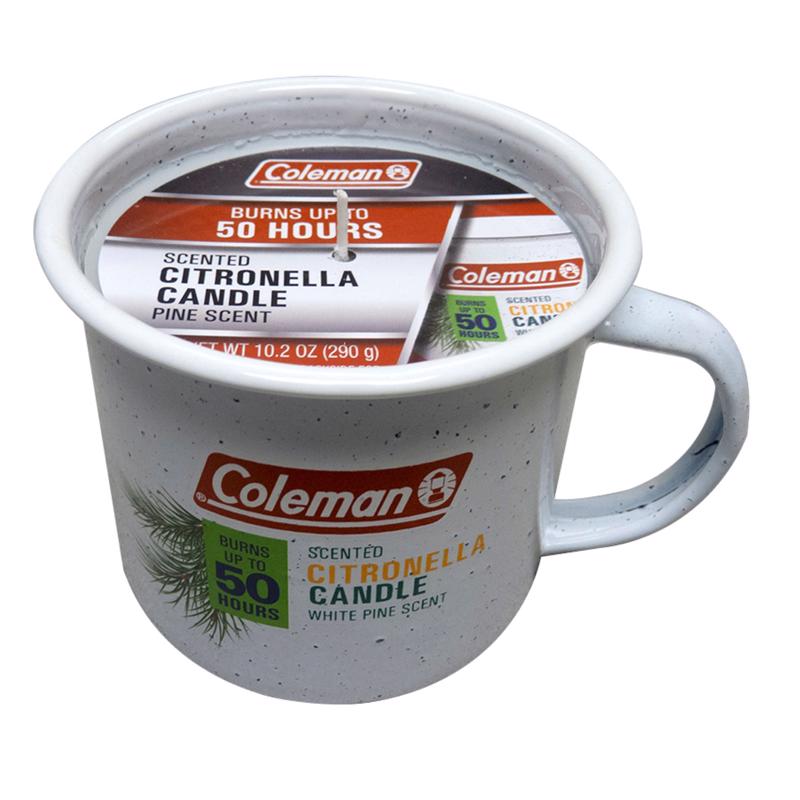 Coleman 77222 Citronella Tin Candle, 10.2 Ounce