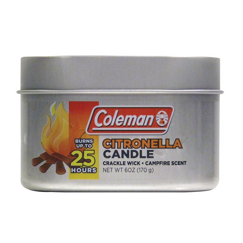 Coleman 7715 Citronella Tin Candle, 6 Ounce