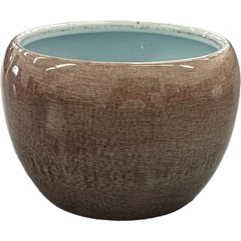 Robert Allen MPT02908 Petite Braeburn Planter, Spearmint
