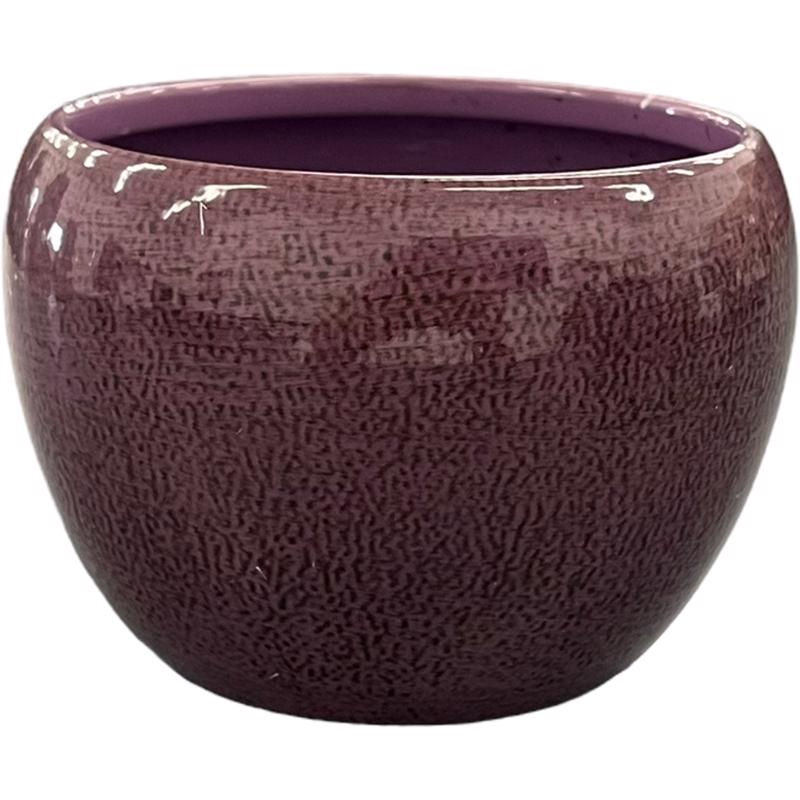 Robert Allen MPT02905 Petite Braeburn Planter, Purple