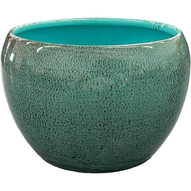 Robert Allen MPT02918 Petite Braeburn Planter, Surf Blue