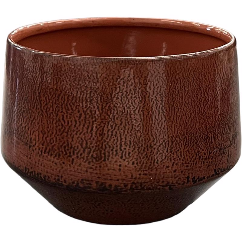Robert Allen MPT02925 Tapered Chalet Planter, Sienna Haze