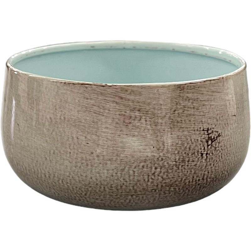 Robert Allen MPT02938 Mini Bella Bowl Planter, Spearmint