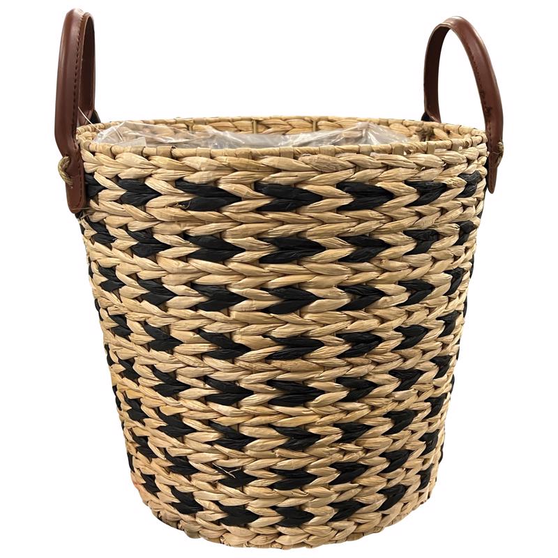 Classic Home & Garden 110105-724 Mali Round Planter, Brown