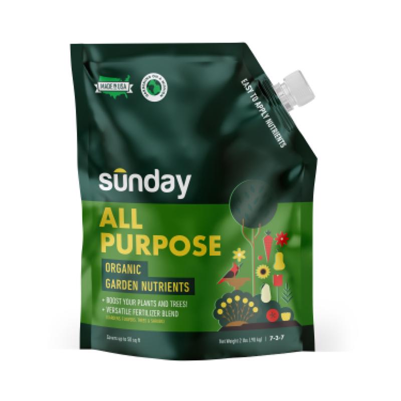 Sunday GF2006 Organic All-Purpose Fertilizer, 2 Lbs