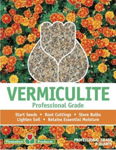 Plantation G208 Professional Grade Vermiculite, 8 Quart