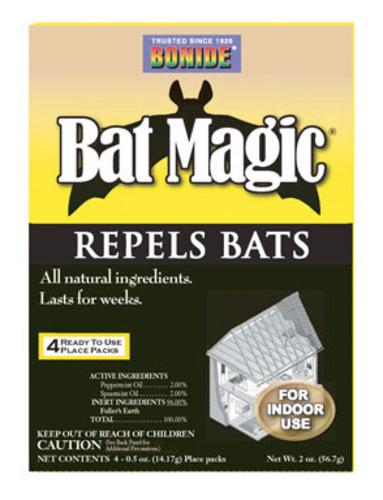 Bonide 876 Magic Bat Repellent, 4 Pack