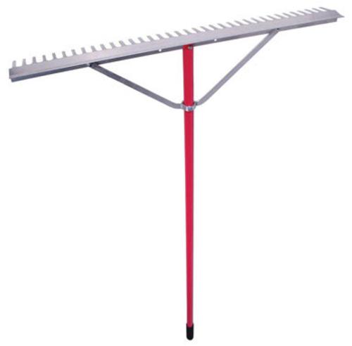 Landscape Rake With Aluminum Handle, 36