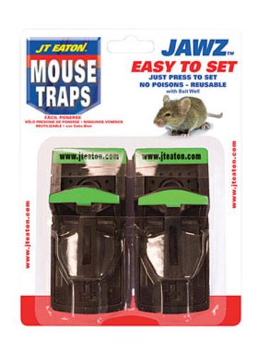 JT Eaton 409 Jawz Mouse Trap, Pack/2