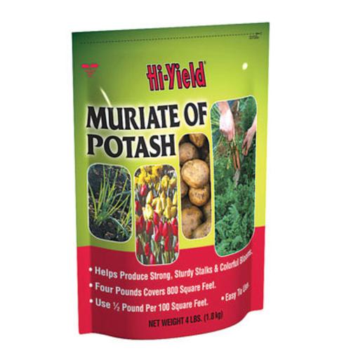 Hi-Yield 32145 Muriate Of Potash, 4 lbs