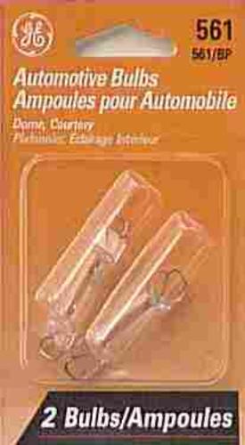 GE 12358 Miniature Dome Bulb #561/BP, 13 V, T3
