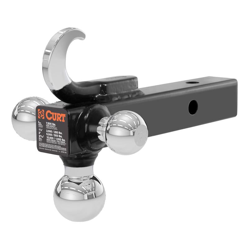 Curt 45675 Tri-Ball Mount, Steel