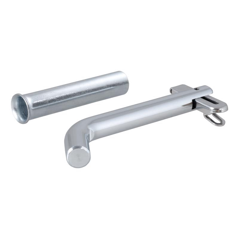 Curt 21561 Hitch Pin and Adapter, Steel, Zinc Plated
