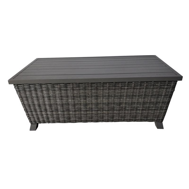 Living Accents ACE23006 Fullerton Slat Top Coffee Table, Brown
