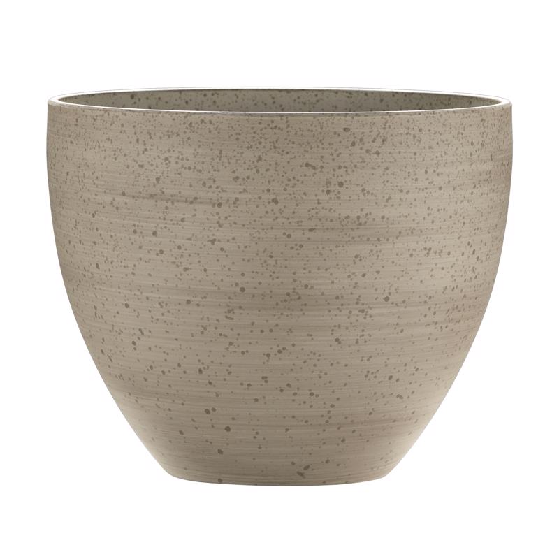 Southern Patio HDR-091608 Egg Planter, Resin, Whitestone