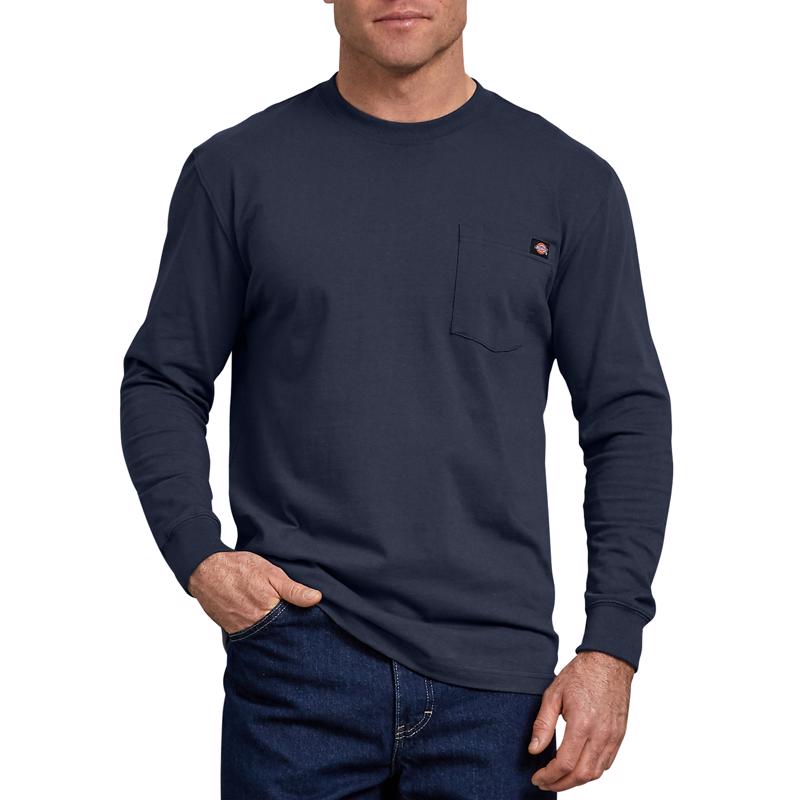 Dickies WL450DNM Heavyweight Tee Shirt, Dark Navy