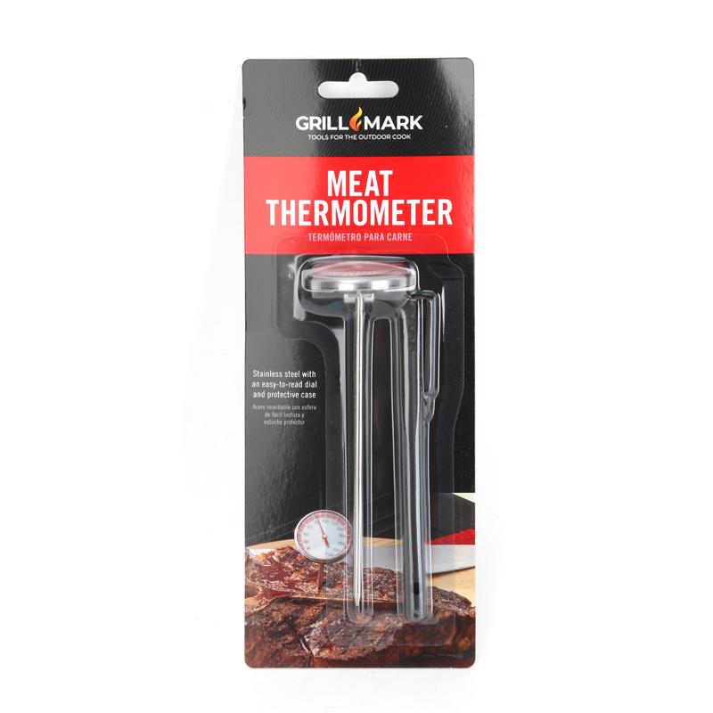 Grill Mark 40293ACE Meat Thermometer, Silver, Stainless Steel