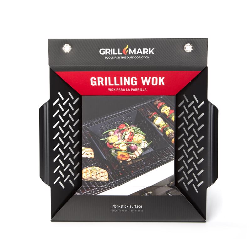 Grill Mark 00124ACE Wok Topper, Gray, Steel