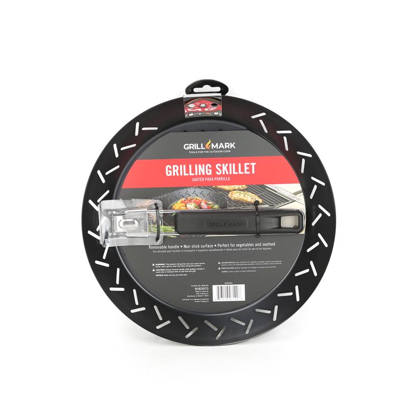 Grill Mark 00125ACE Grilling Skillet, Gray, Steel