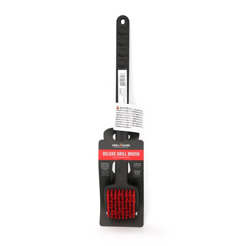 Grill Mark 06230ACE Grill Brush With Scraper, 18 Inch