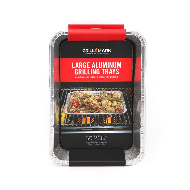 Grill Mark 06693ACE Grilling Pan, Silver, Aluminum