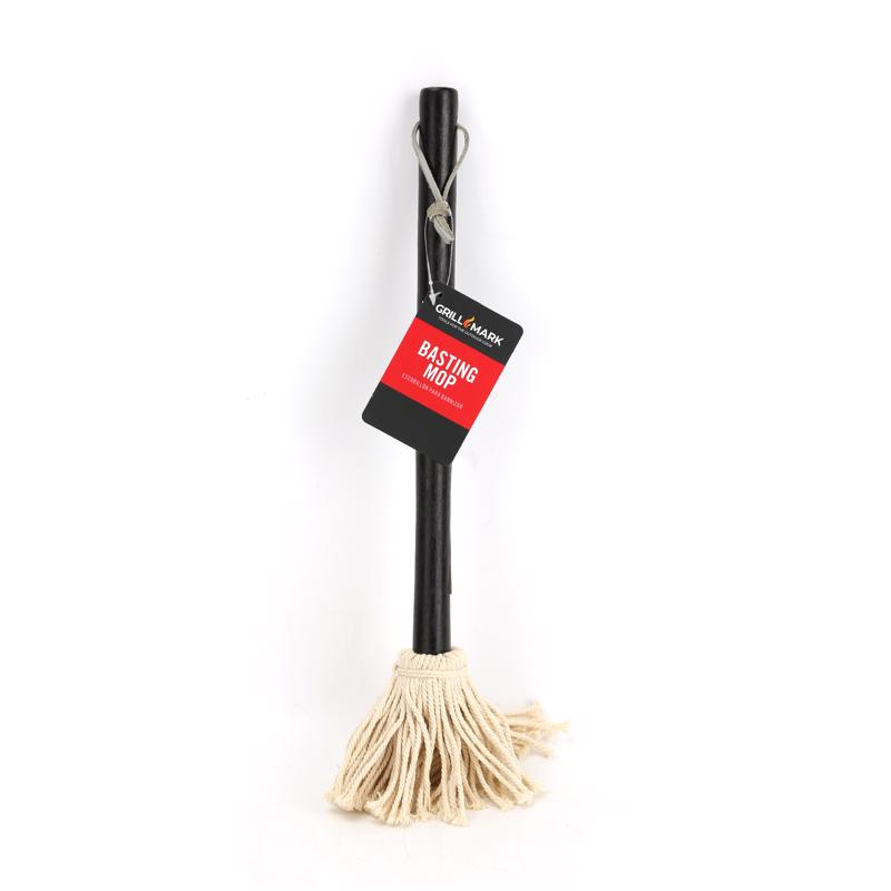 Grill Mark 02103ACE Grill Basting Mop, Black/Brown