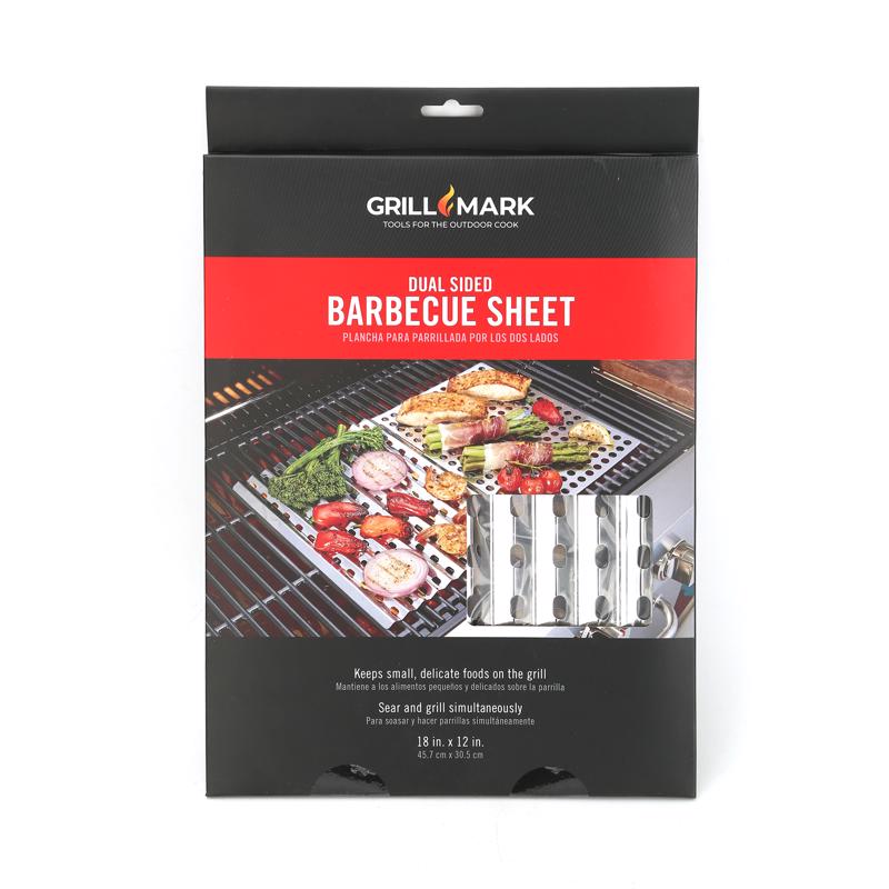 Grill Mark 06039ACE Grilling Mesh Sheet, Silver, Stainless Steel