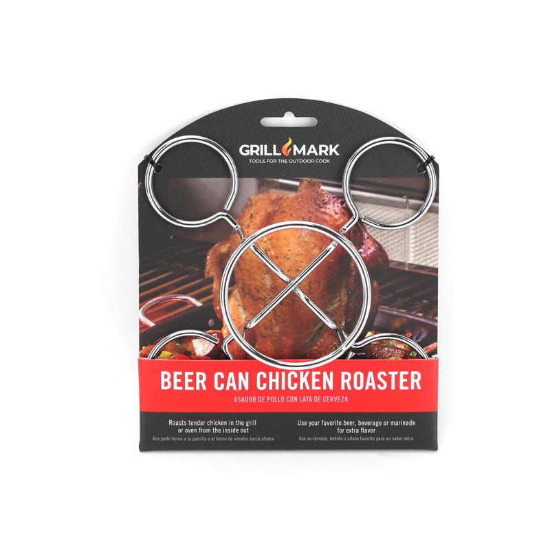Grill Mark 06126ACE Beer Can Poultry Roaster, Steel