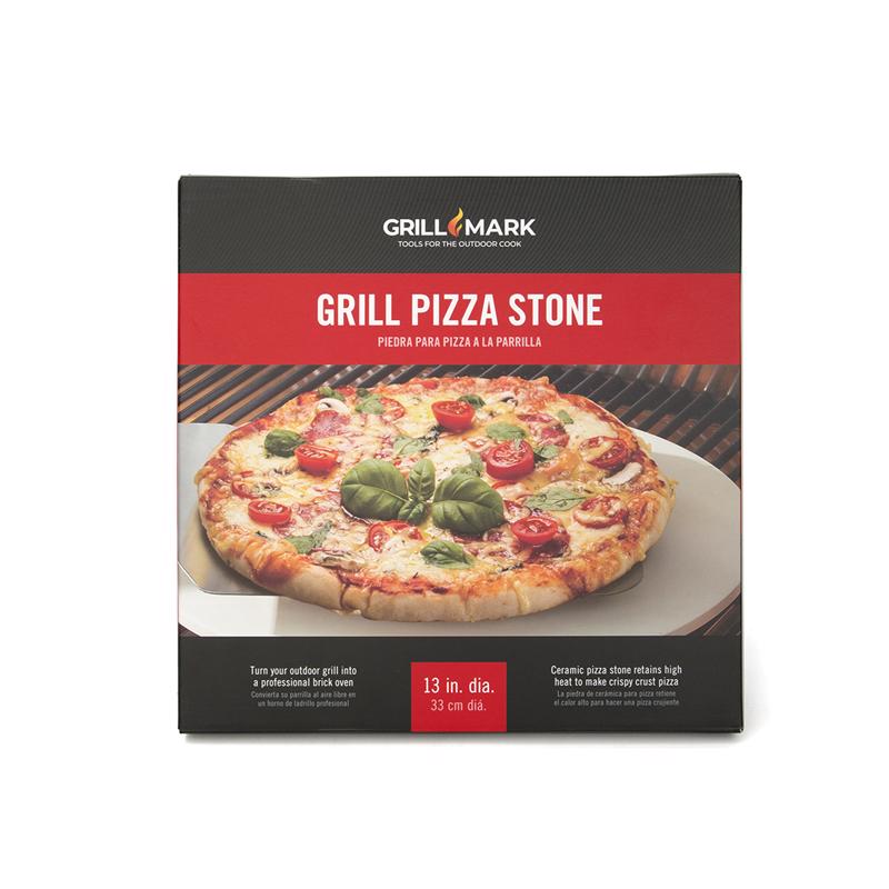 Grill Mark 06128ACE Round Grill Pizza Stone, Corderite Stone