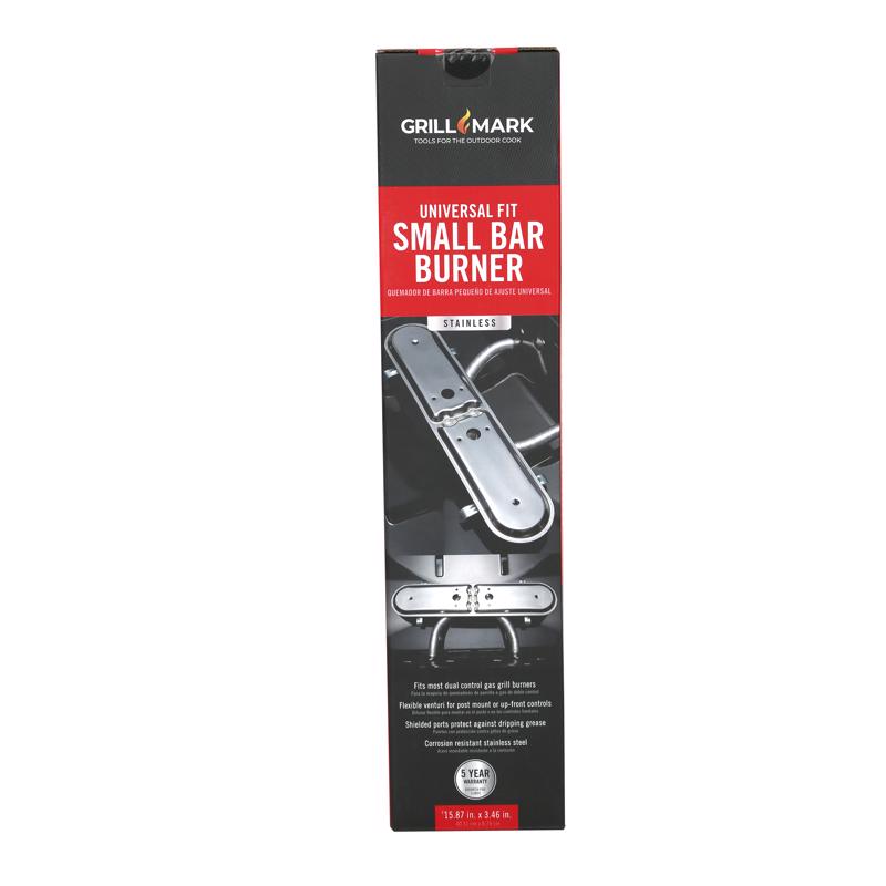Grill Mark 03034ACE Universal Fit Grill Burner, Stainless Steel