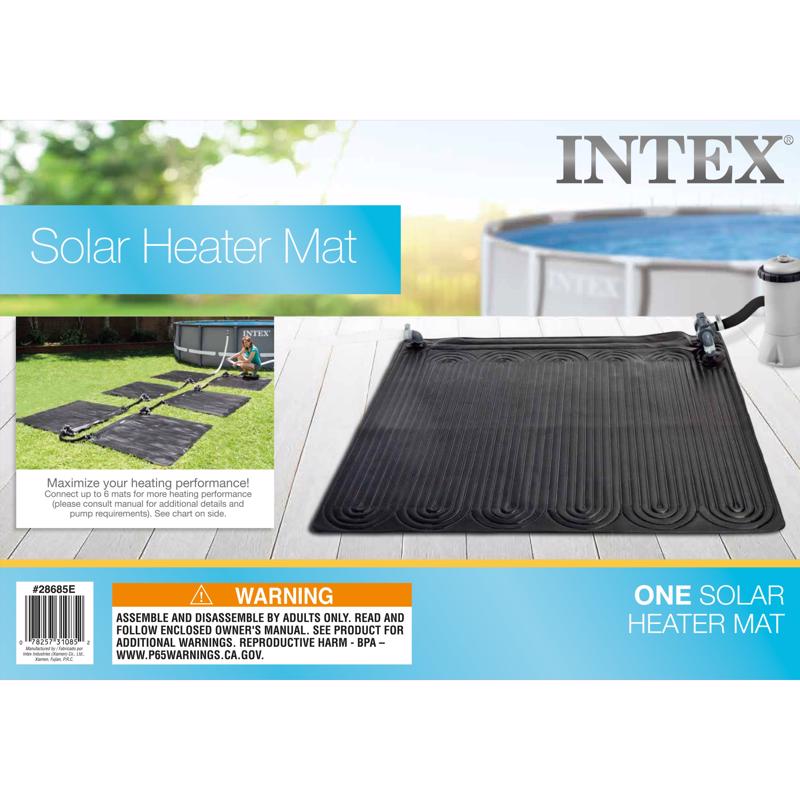 Intex 28685E Solar Pool Heater Kit, 47 Inch x 47 Inch