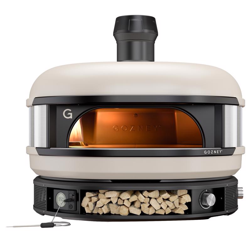 Gozney GDPCMUS1239 Dome Propane Gas Outdoor Pizza Oven, Cream
