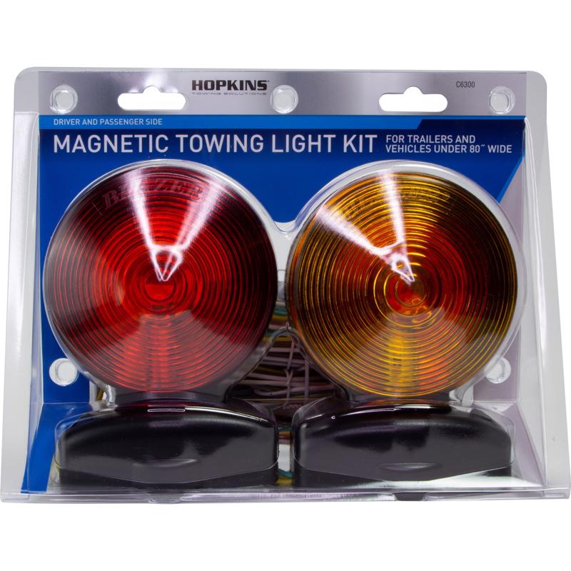 Hopkins C6300 Round Towing Light Kit, Polycarbonate