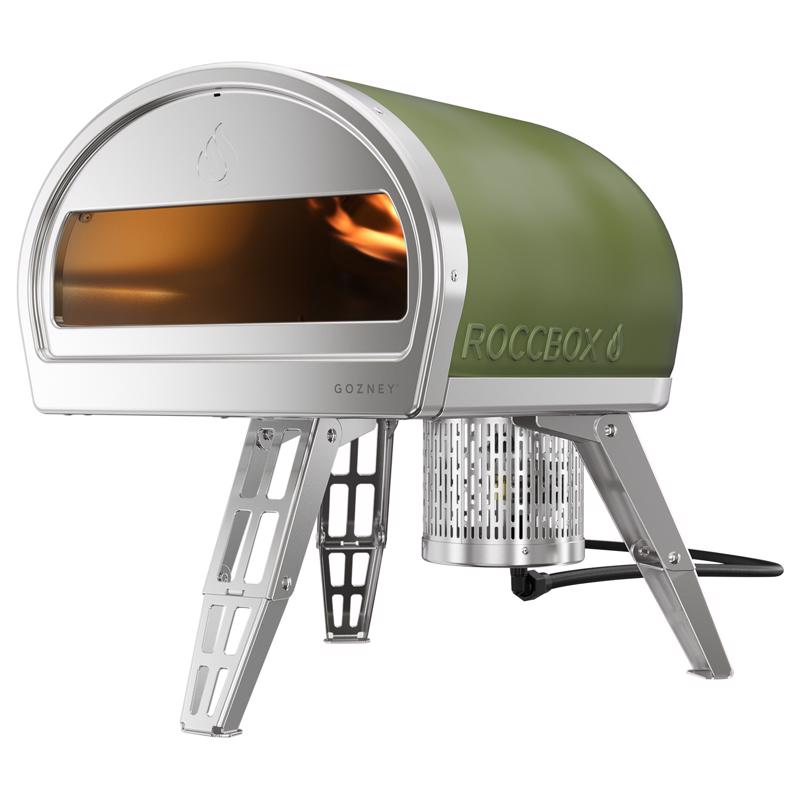 Gozney GRPOLUS1632 Roccbox Outdoor Pizza Oven, Olive Green