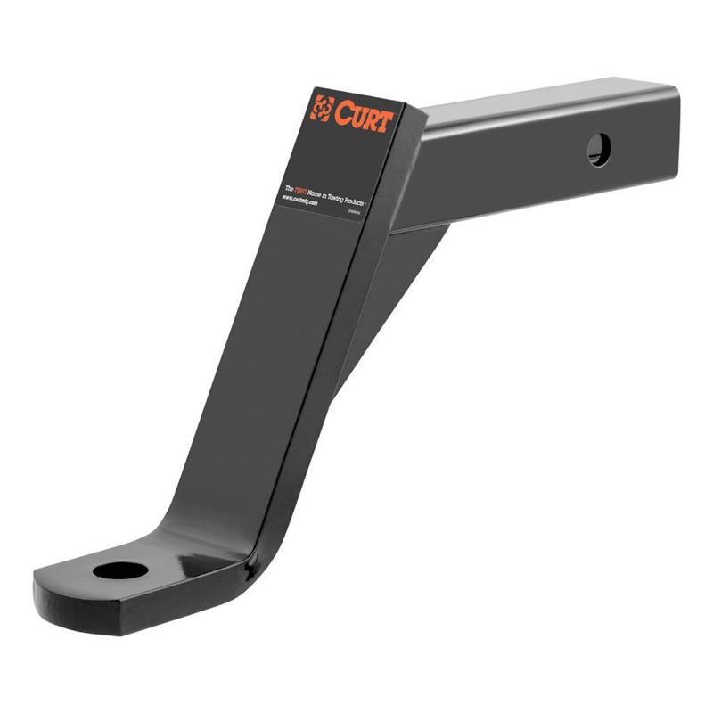 Curt 45890 Ball Mount, Black, Steel