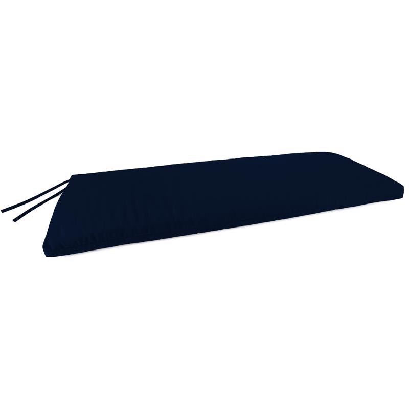 Jordan Manufacturing 9676-830Q Bench Cushion, Polyester, Navy