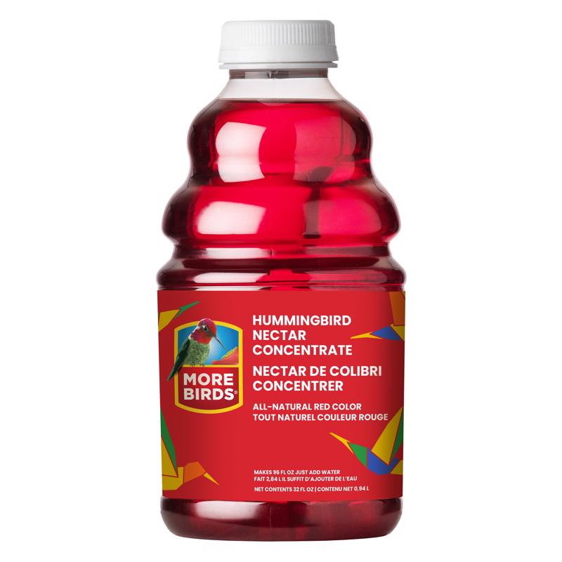 More Birds MB701 Hummingbird Nectar Concentrate, Red, 32 ounce